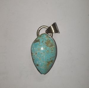 Old Pawn Turquoise pendant